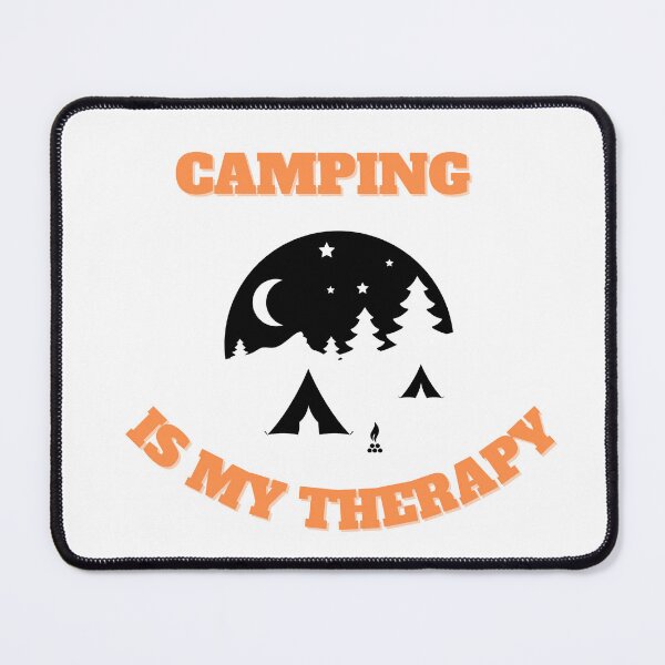 Item preview, Camping is my therapy designed and sold by fadouades.