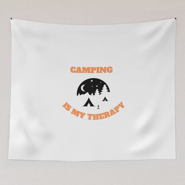 Item preview, Camping is my therapy designed and sold by fadouades.