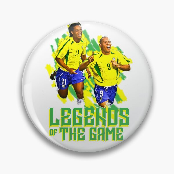 Item preview, Ronaldinho and ronaldo brazil football print art designed and sold by differenttings.