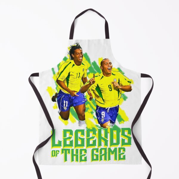 Item preview, Ronaldinho and ronaldo brazil football print art designed and sold by differenttings.