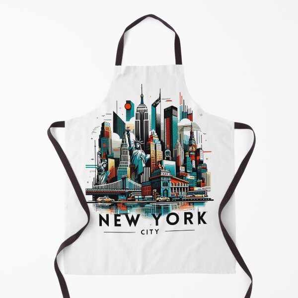 Item preview, New York City Urban Iconic Skyline Cityscape designed and sold by Mundo Tees.