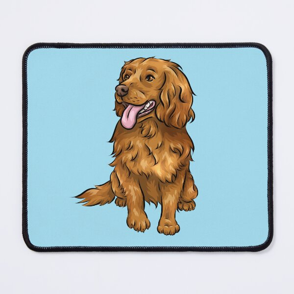 Item preview, Happy Red Cocker Spaniel | Cute dog Art designed and sold by shirinsart.