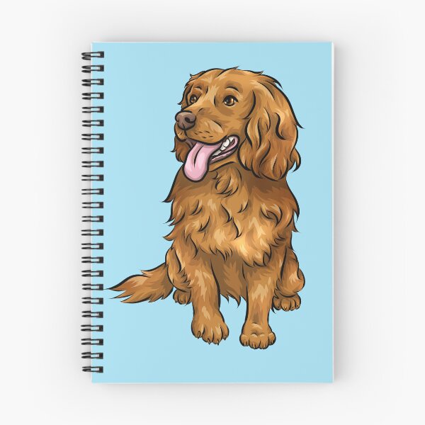 Item preview, Happy Red Cocker Spaniel | Cute dog Art designed and sold by shirinsart.