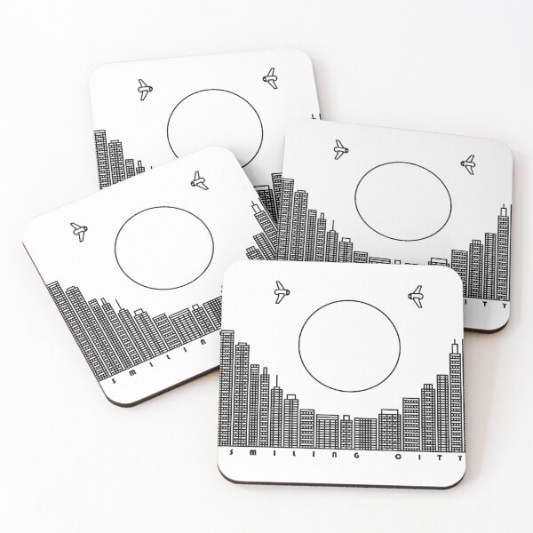 Item preview, Smiling City - Black version designed and sold by TomiAx.