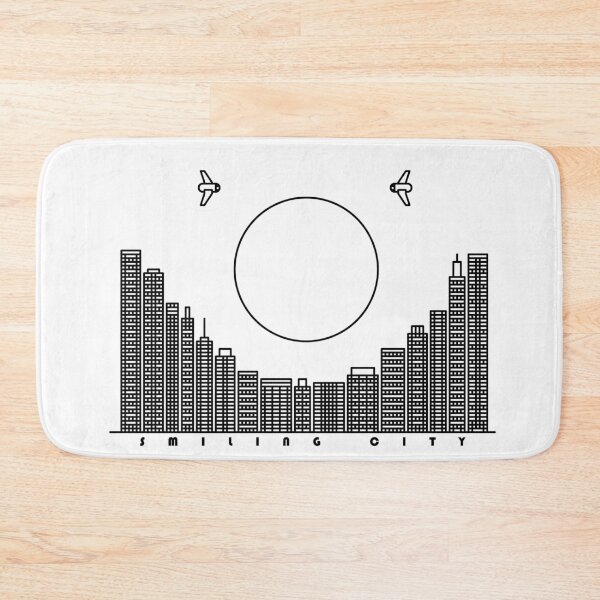 Item preview, Smiling City - Black version designed and sold by TomiAx.