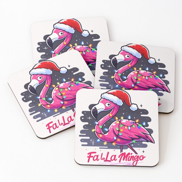 Item preview, Christmas flamingo designed and sold by gittuska11.