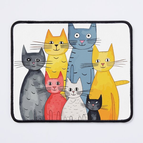 Item preview, Midnight Cats Assembly designed and sold by sagybp.