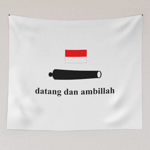 Item preview, Indonesian Colour National CATI Flag (bendera nasional indonesia 'datang dan ambil') designed and sold by JonathanR1994.