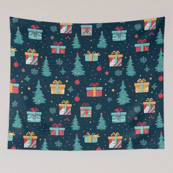 Item preview, Christmas pattern (Green) designed and sold by SeamlessHub4289.