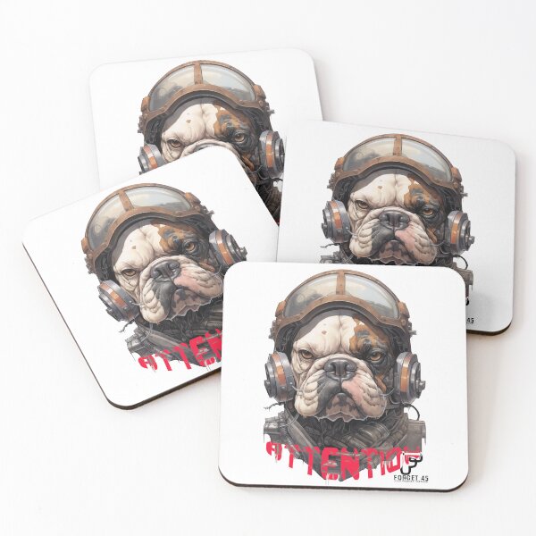 Item preview, Bulldog in attention designed and sold by forget45studio.