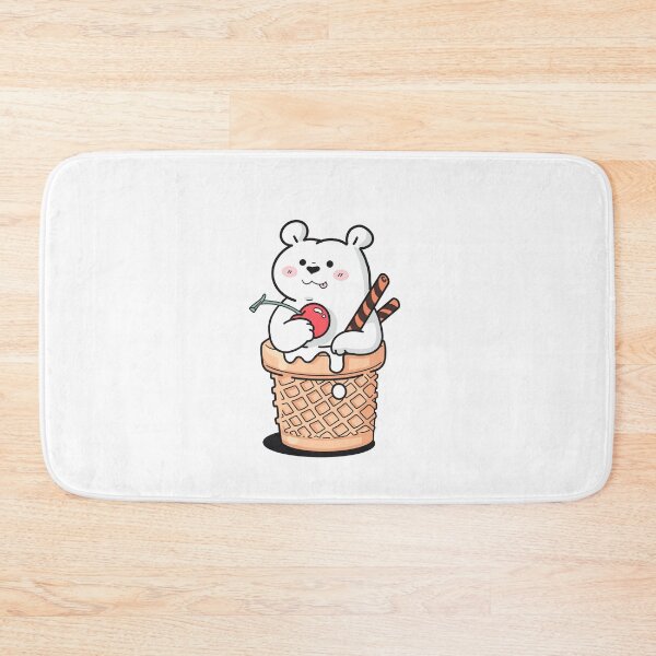 Item preview, Cute Lazy Bear in Ice cream Cone designed and sold by sleepycharis.