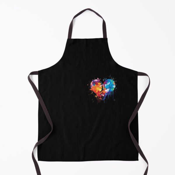 Item preview, Fragments of Feelings: Exploding Spectrum of Love and Pain in Watercolor Hearts designed and sold by MosquitoDesign1.