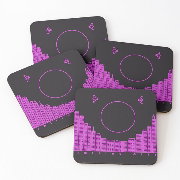 Item preview, Smiling City - Purple version designed and sold by TomiAx.