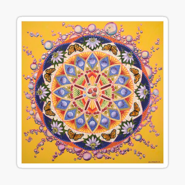 Item preview, Leukemia Mandala designed and sold by Julie Ann Accornero.