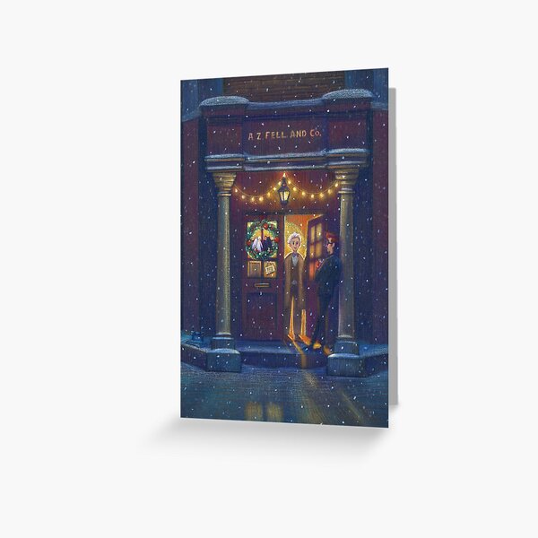 Item preview, Bookshop Christmas Door designed and sold by illustore.