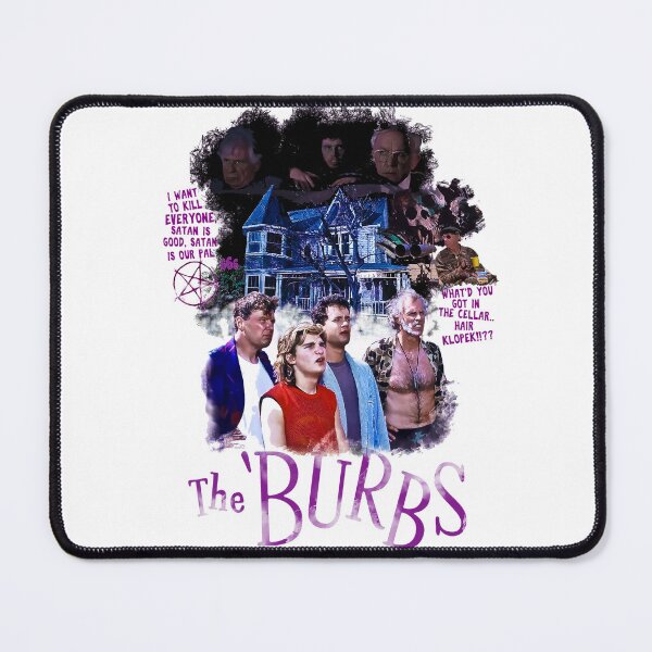 Item preview, the burbs film art print white designed and sold by differenttings.
