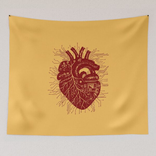 Item preview, A biomechanical heart - bloody red designed and sold by Art Happens.