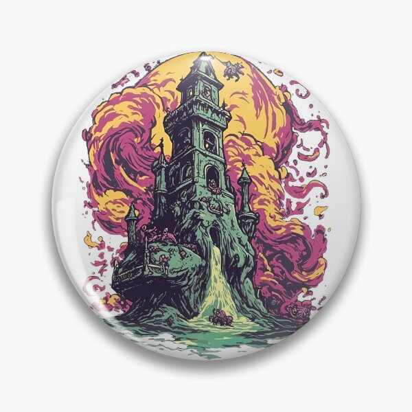 Item preview, Fantasy Wizard Tower - Planescape Series designed and sold by AvgArtDevourer.