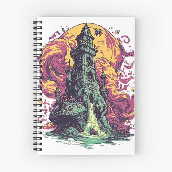 Item preview, Fantasy Wizard Tower - Planescape Series designed and sold by AvgArtDevourer.