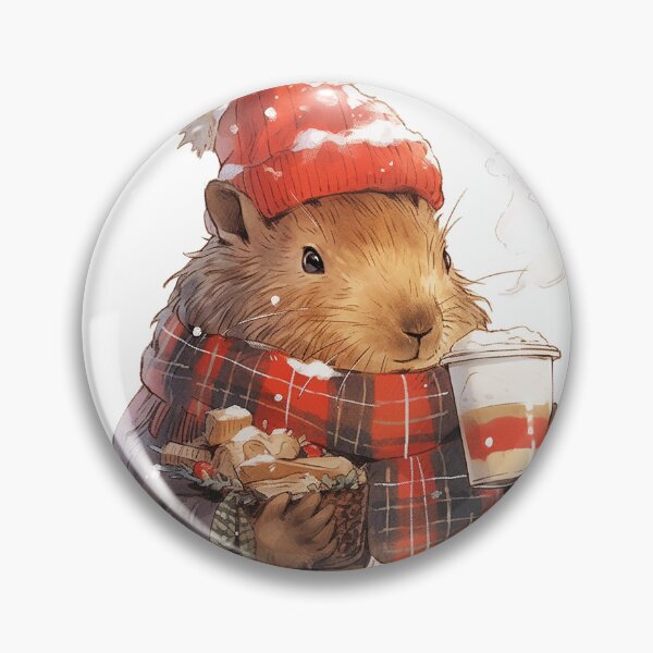 Item preview, Christmas squirrel with a scarf and candy designed and sold by asianspalace.
