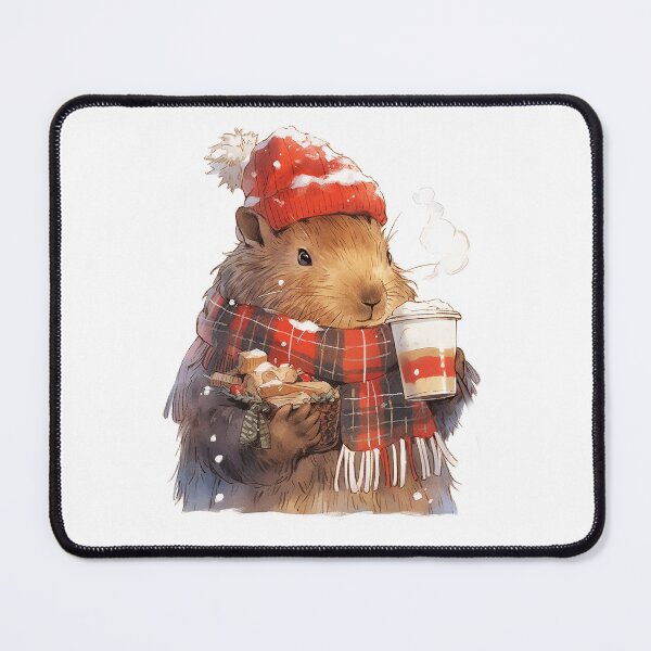 Item preview, Christmas squirrel with a scarf and candy designed and sold by asianspalace.