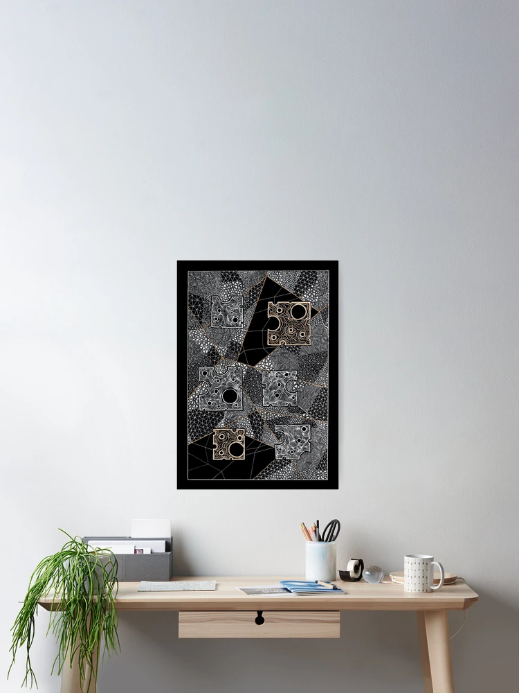 Thumbnail 2 of 3, Poster, Abstract Pattern designed and sold by ShaViArt.
