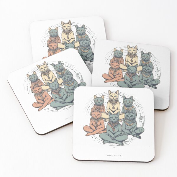 Item preview, Yoga Cats designed and sold by Artonello.