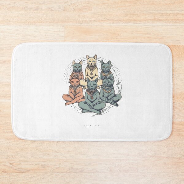 Item preview, Yoga Cats designed and sold by Artonello.