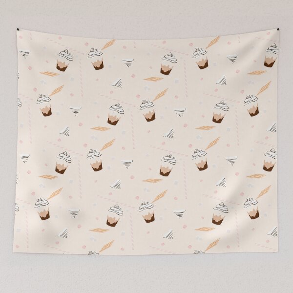 Item preview, Coffee Pattern designed and sold by AcePopDesigns.