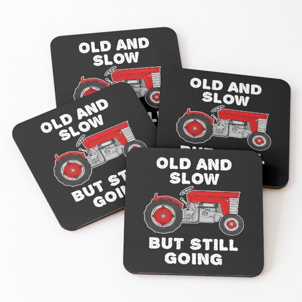 Item preview, Vintage Tractor, Old And Slow But Still Going designed and sold by doodlerob.