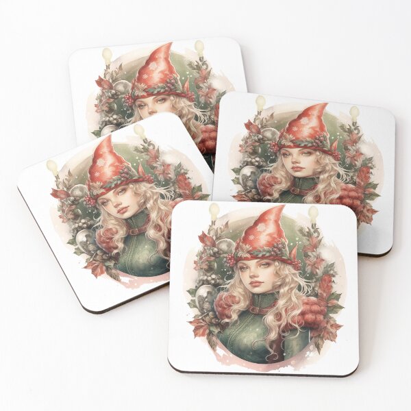 Item preview, A watercolor illustration displaying Christmas_elf designed and sold by Mickeymouse2023.