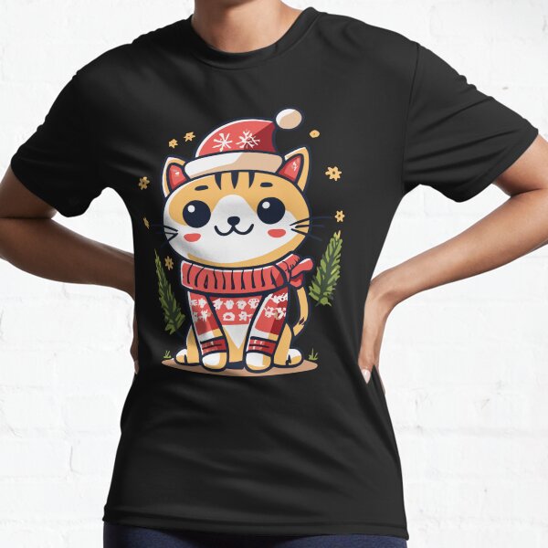 Item preview, Christmas Cat | Cute Christmas Cat designed and sold by ZingZone.