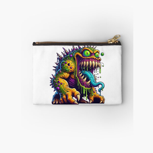 Item preview, Spikey Fanged Blue Tongue Alien Monster designed and sold by psychcyberpunk.