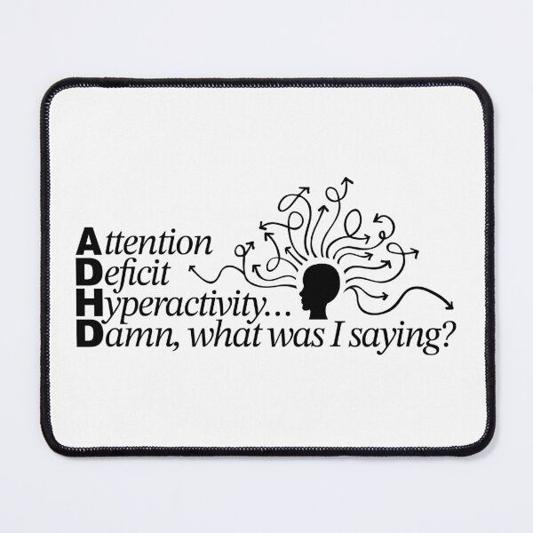 Item preview, ADHD Distraction Funny designed and sold by Olivia Ossege.
