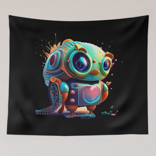 Item preview, Robot Owl designed and sold by Kombinerki.
