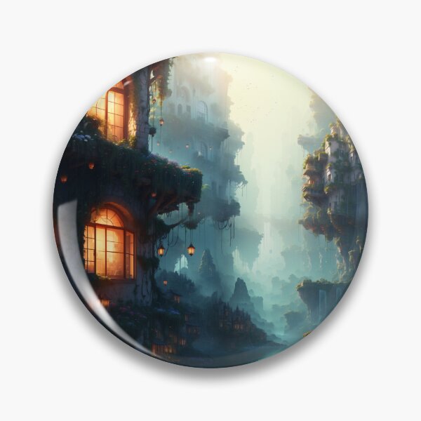 Item preview, Luminous Mountain Citadel designed and sold by Dyizai.