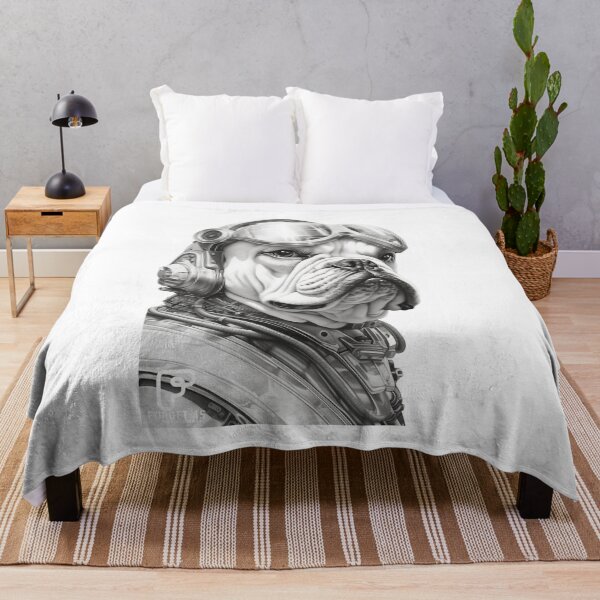 Item preview, Bulldog in Black & White designed and sold by forget45studio.