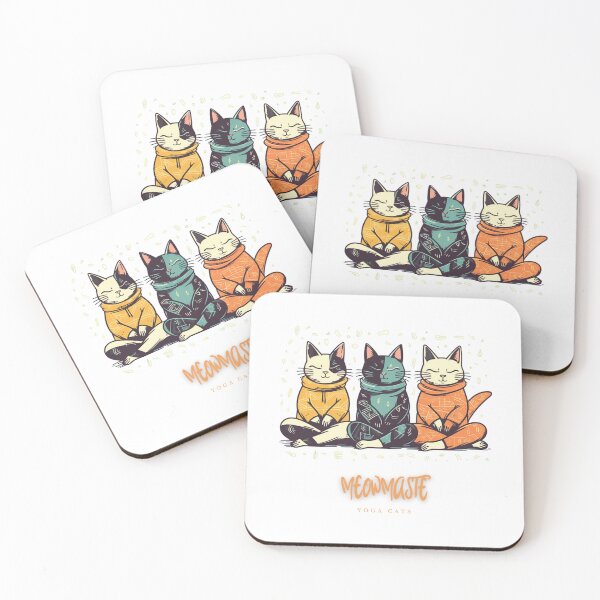 Item preview, Yoga Cats designed and sold by Artonello.