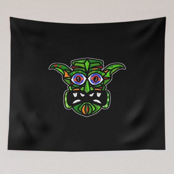 Item preview, Tribal Demon Mask designed and sold by Vincent J. Newman.