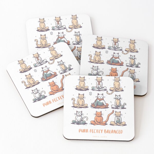Item preview, Yoga Cats designed and sold by Artonello.