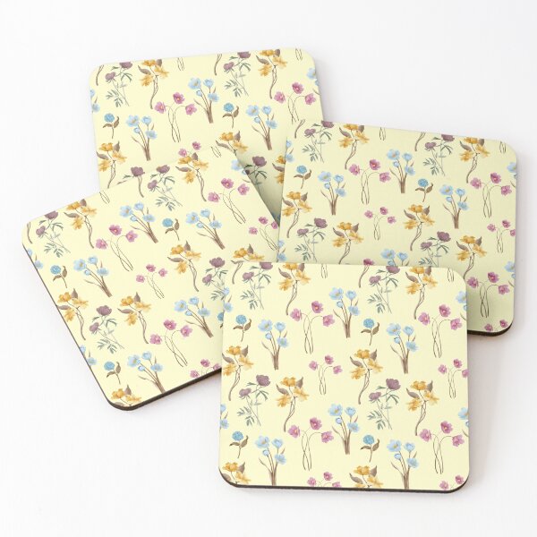 Item preview, Relax Chic Beige Elegant Flower Pattern designed and sold by JiwieDesign.