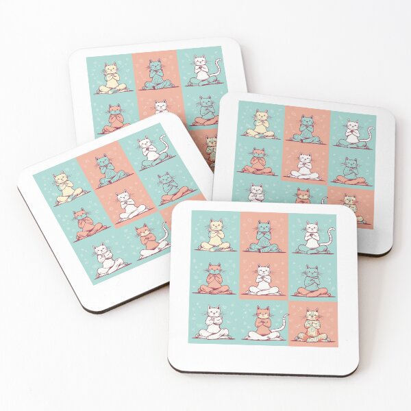 Item preview, Yoga Cats designed and sold by Artonello.