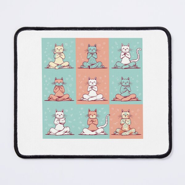 Item preview, Yoga Cats designed and sold by Artonello.
