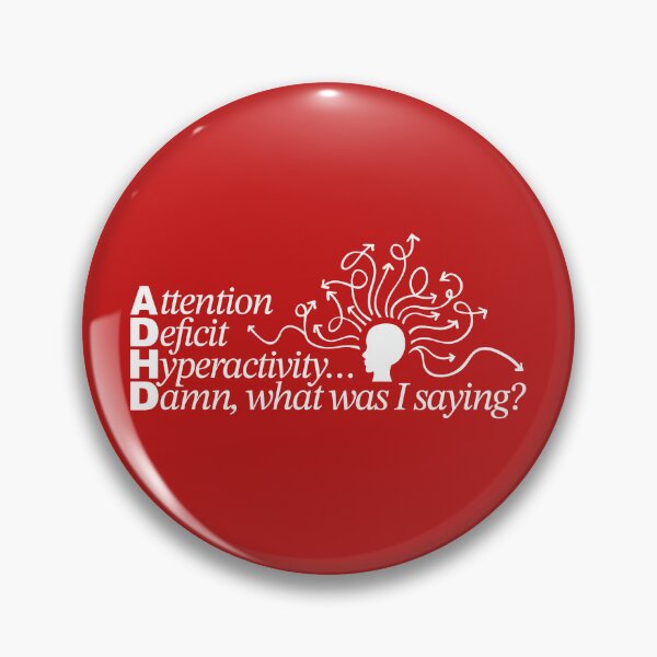 Item preview, ADHD Distraction Funny designed and sold by Olivia Ossege.