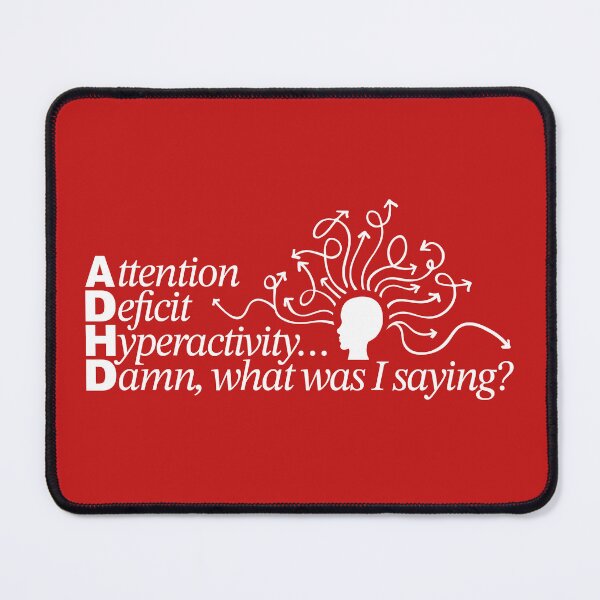 Item preview, ADHD Distraction Funny designed and sold by Olivia Ossege.