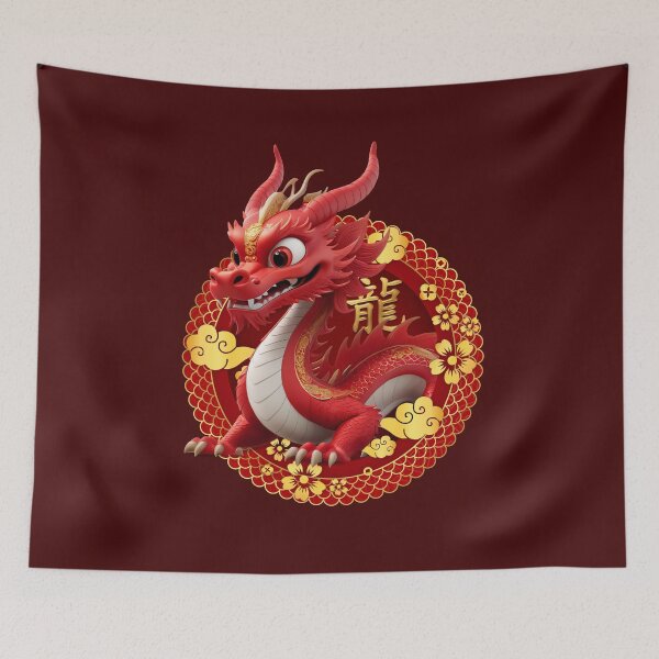 Item preview, 2024 Year of the Dragon: Symbol of Strength designed and sold by taogiauco.