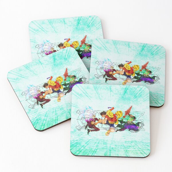 Item preview, One Piece Strawhats Jumping into battle designed and sold by GilmoreDesignCo.