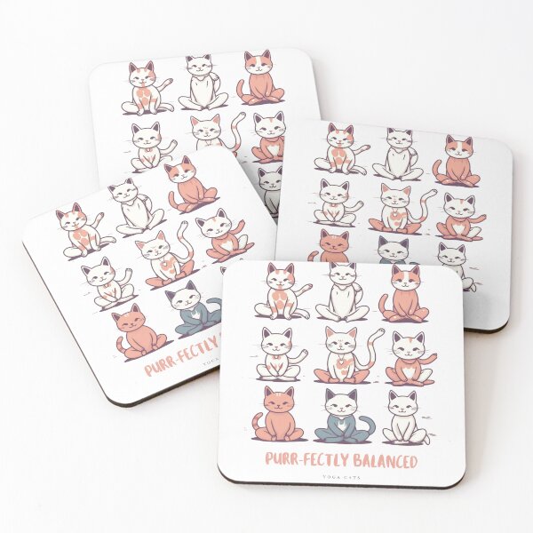 Item preview, Yoga Cats designed and sold by Artonello.