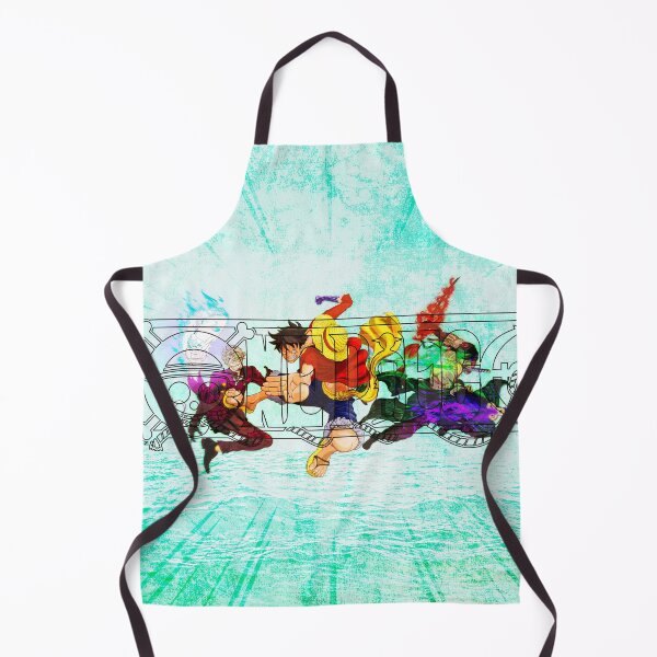 Item preview, One Piece Strawhats Jumping into battle designed and sold by GilmoreDesignCo.