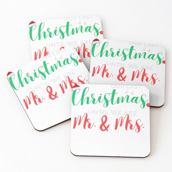 Item preview, OUR LAST Christmas UNTIL WE ARE MR AND MRS designed and sold by NAVOZKA.